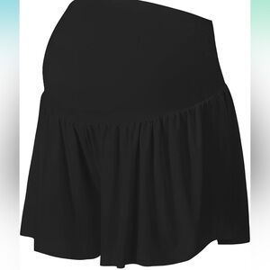 Athletic Womens Maternity Over the Belly Shorts